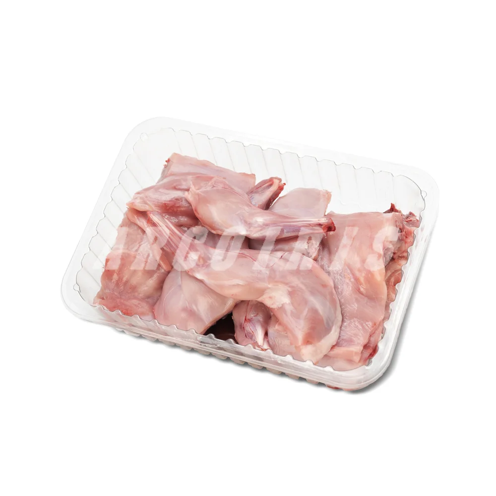 Conejo Teruel troceado Grupo Arcoiris bandeja